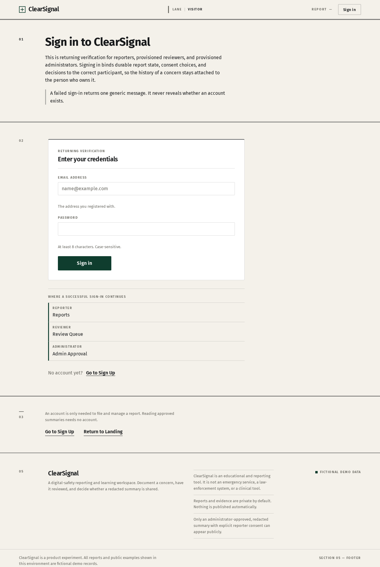 Login design preview