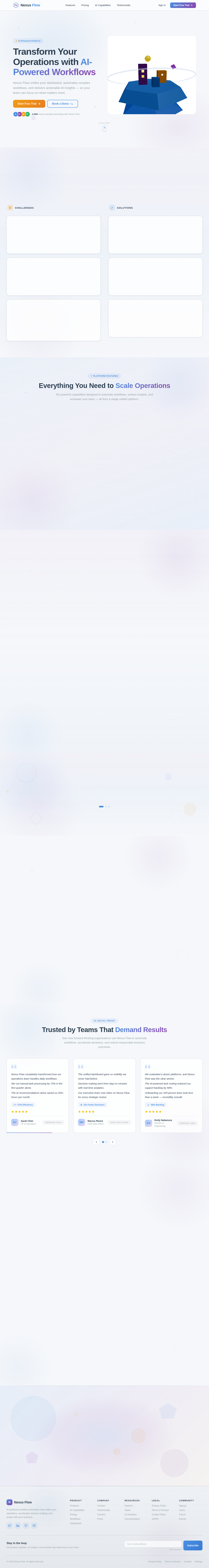 Landing design preview