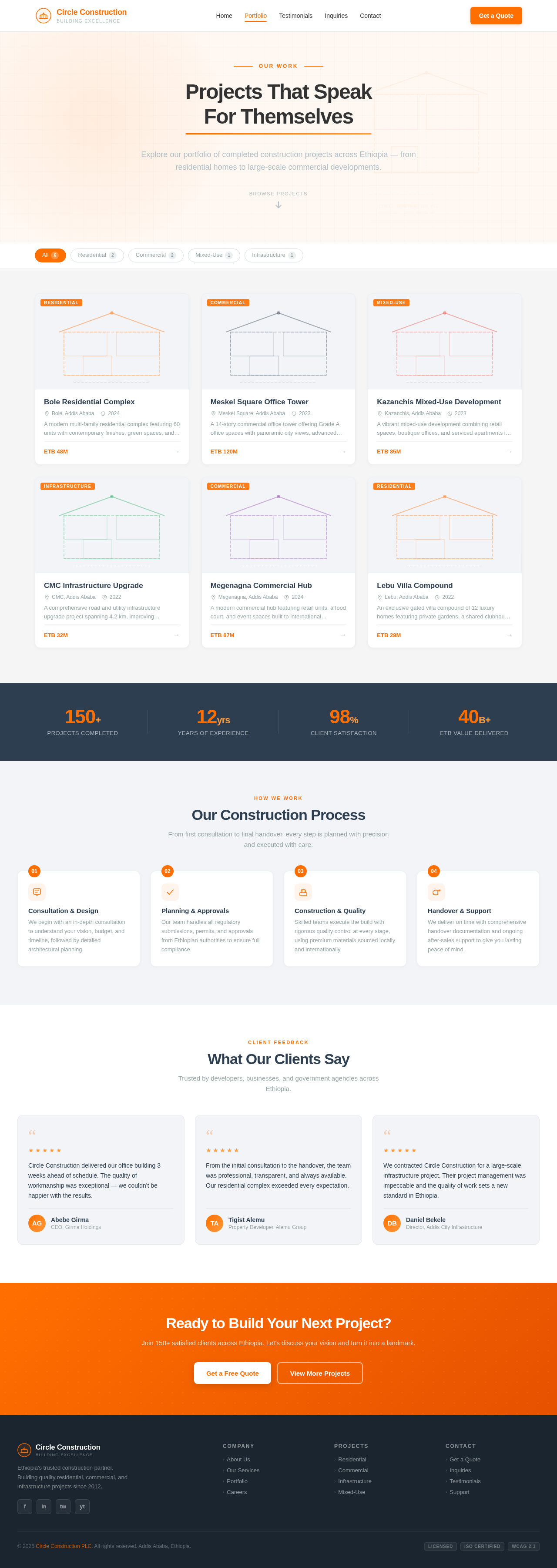 Portfolio design preview