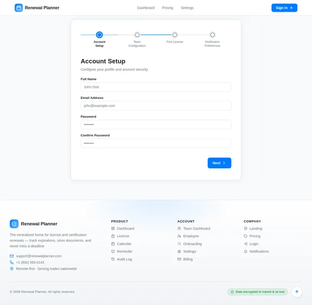 Onboarding