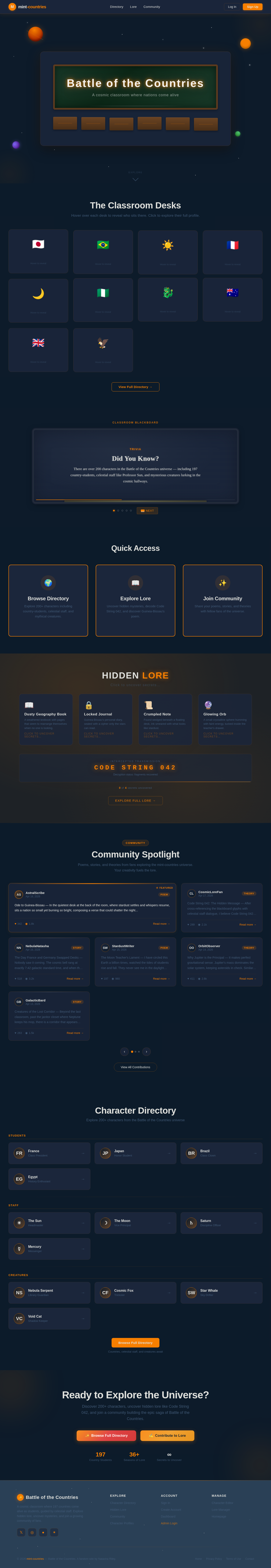 Homepage design preview