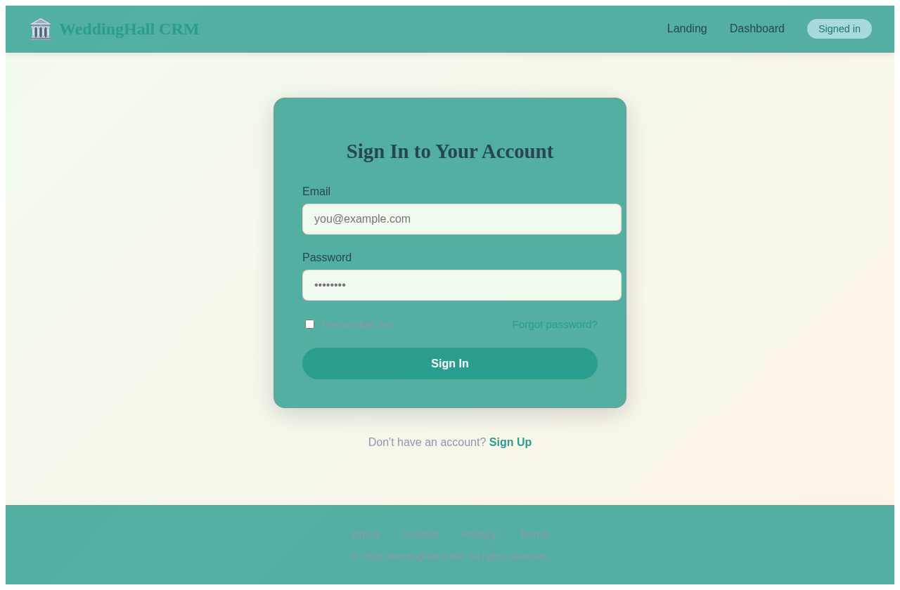 Login design preview