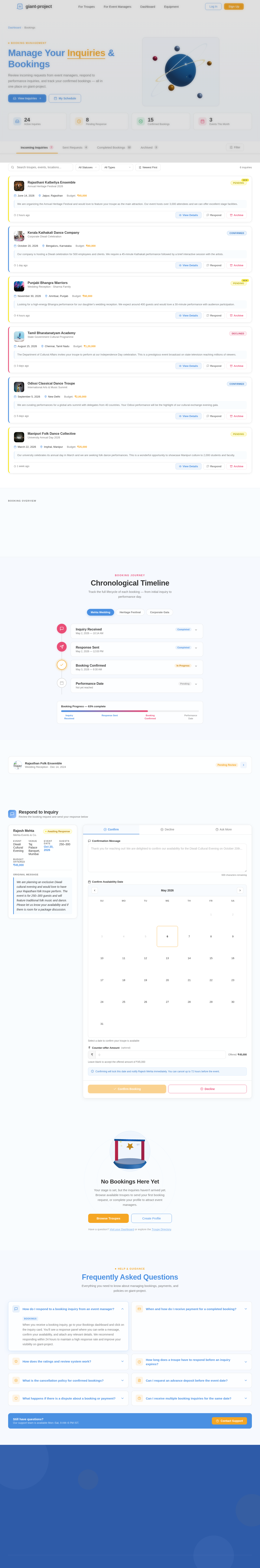 Bookings design preview