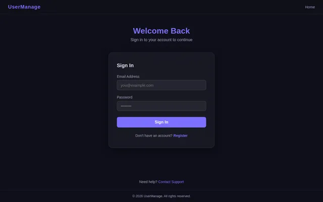 Login
