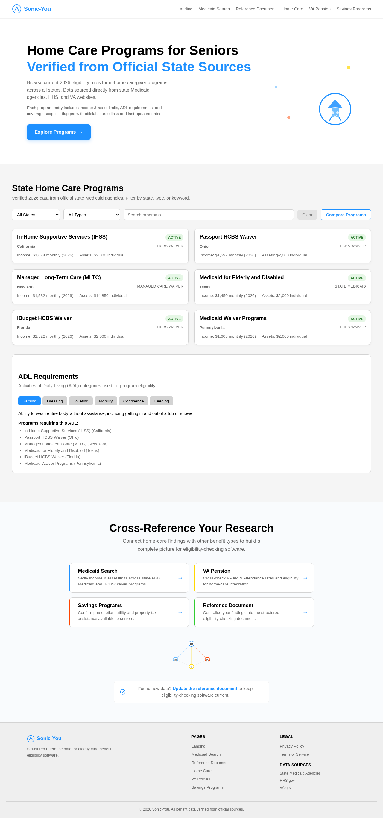 Home Care design preview