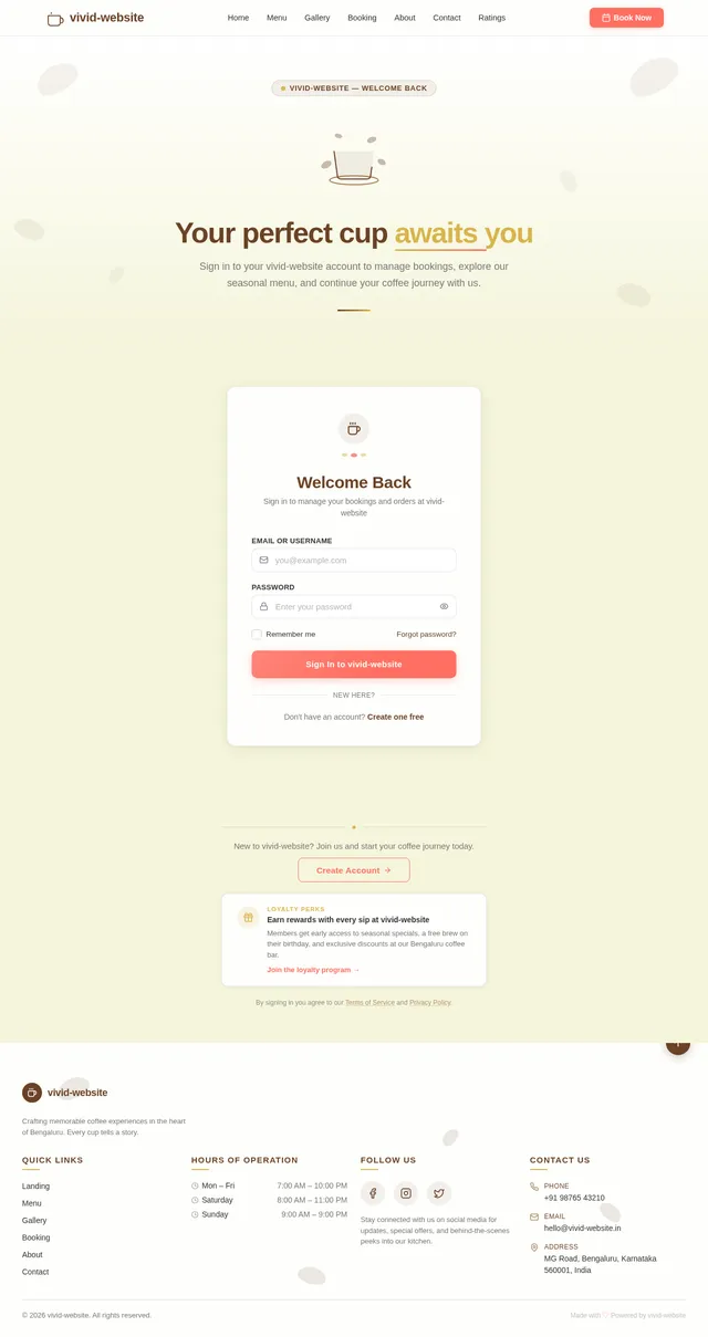 Login
