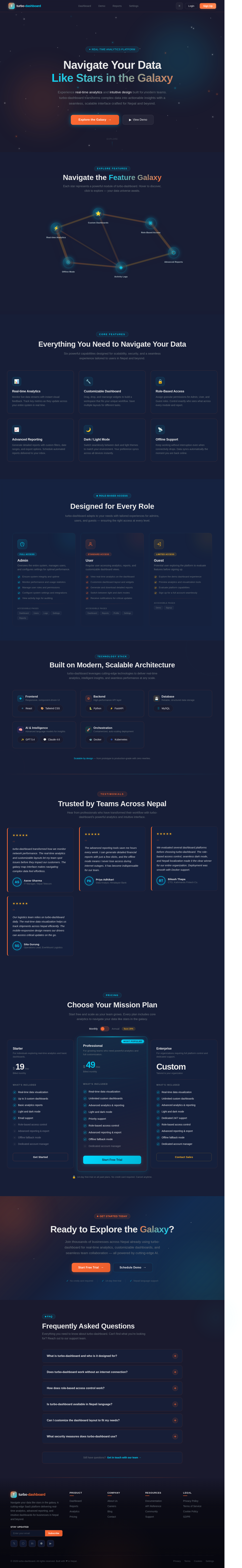 Landing design preview