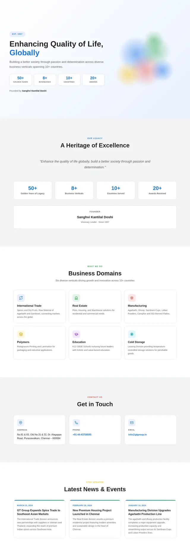 Landing Page
