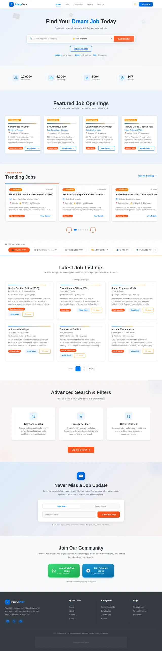 Homepage