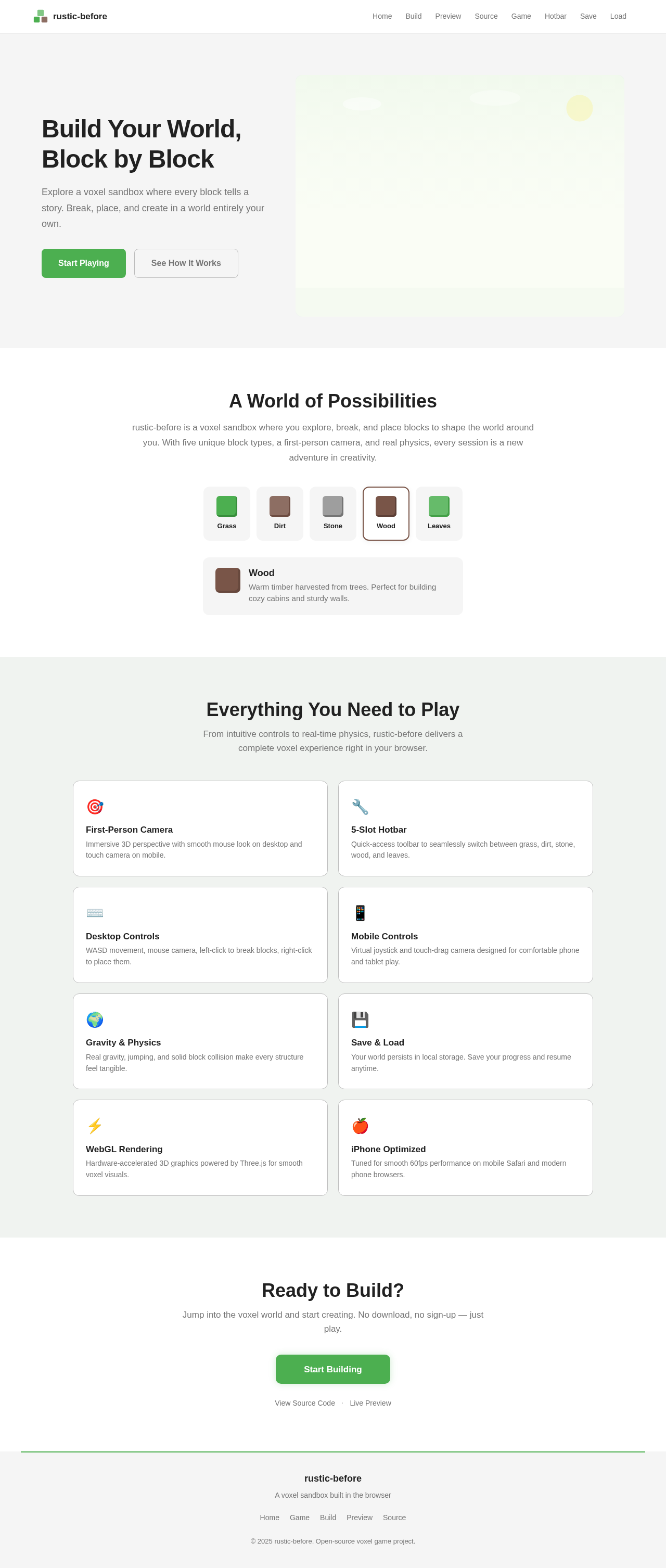 Landing design preview