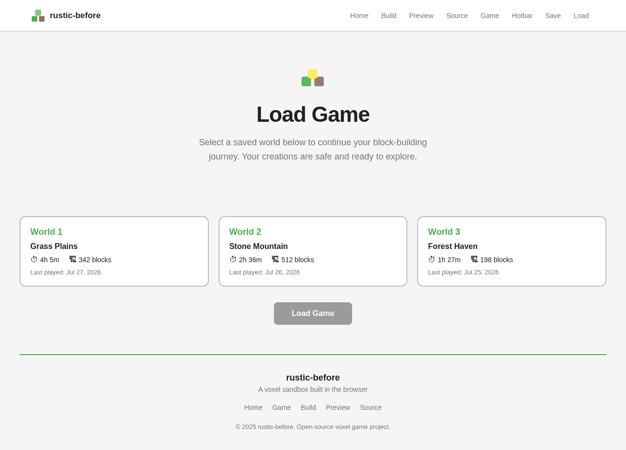 Load design preview