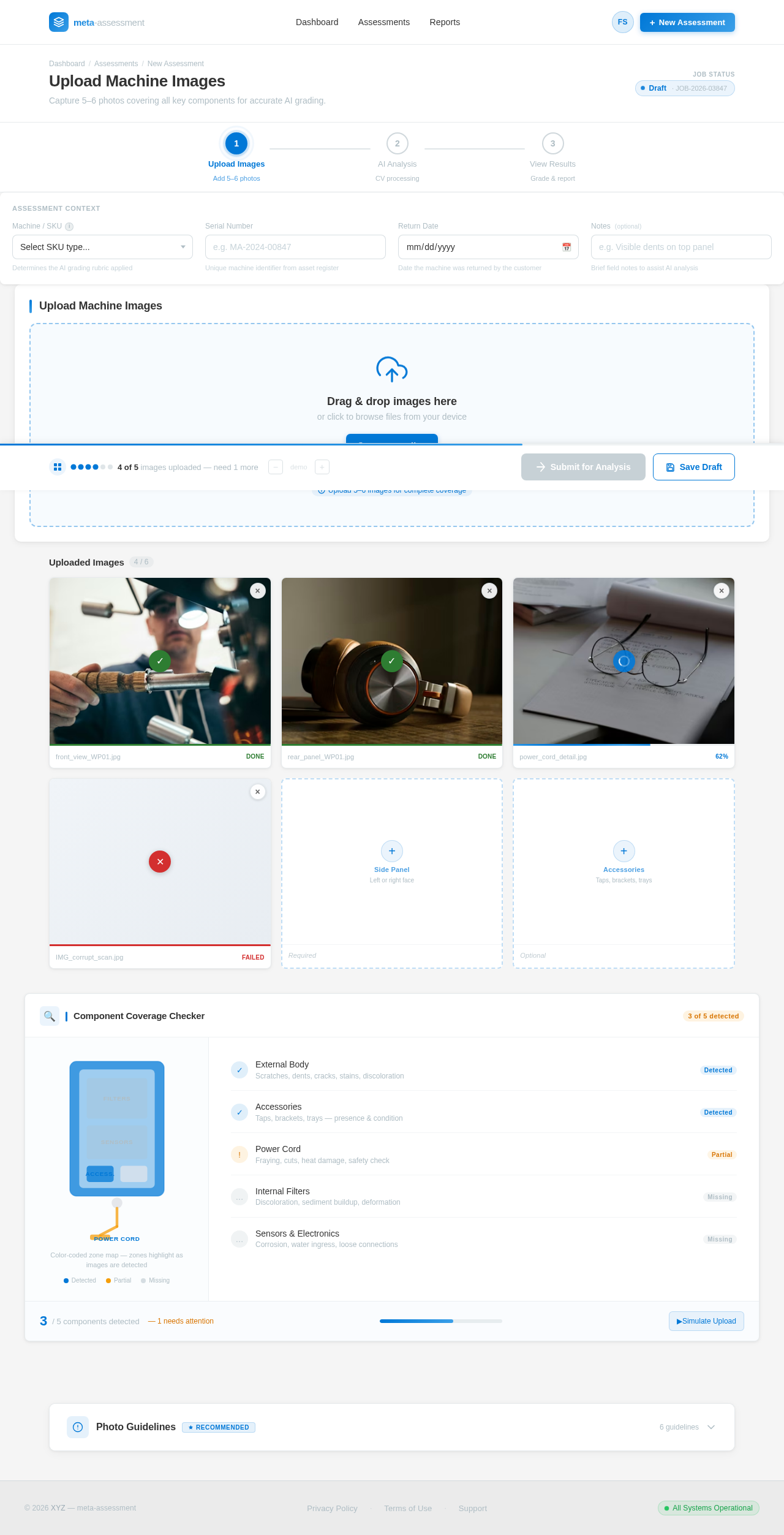 Upload design preview