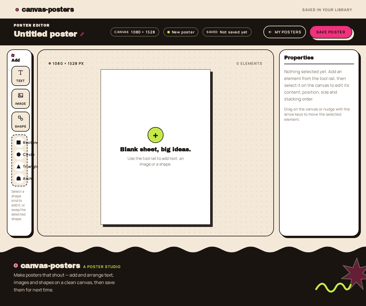 Editor design preview