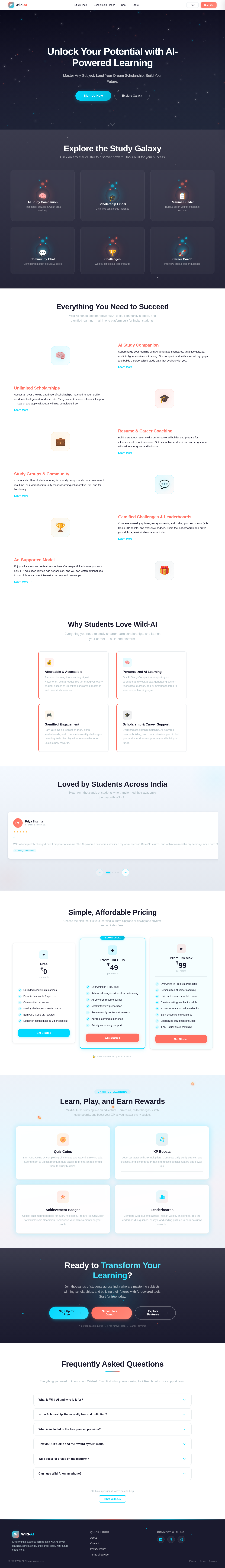 Landing design preview