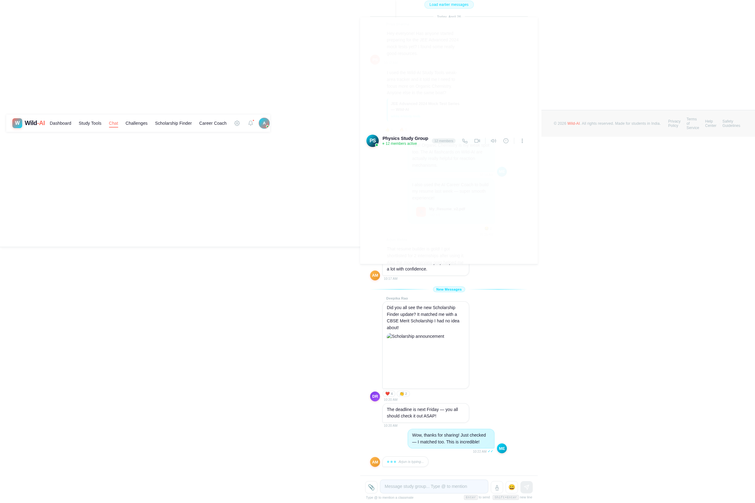 Chat design preview