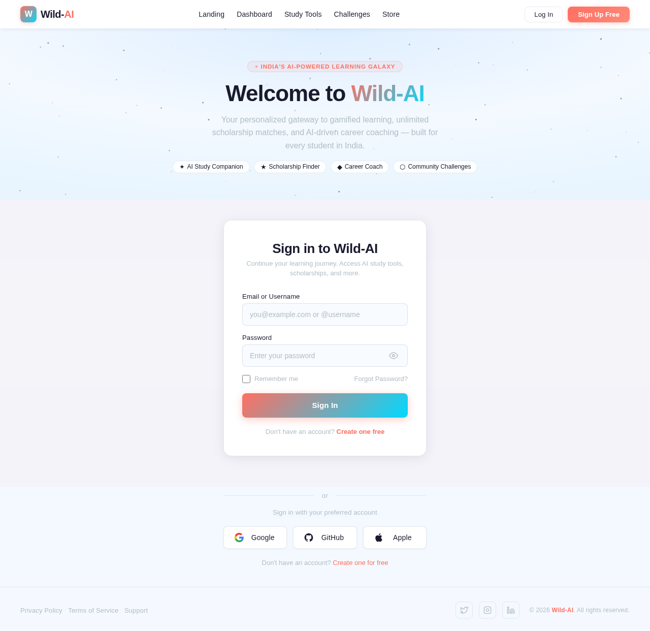 Login design preview