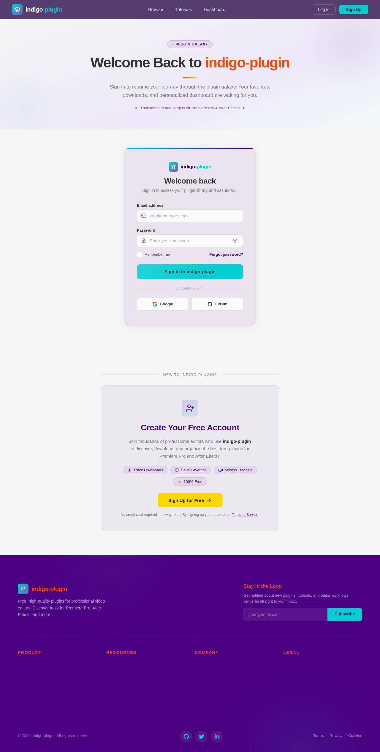 Login design preview