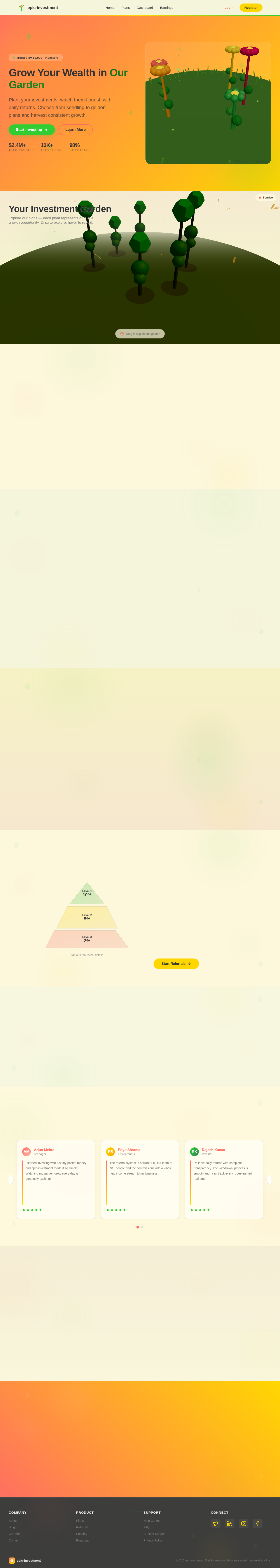 Landing design preview