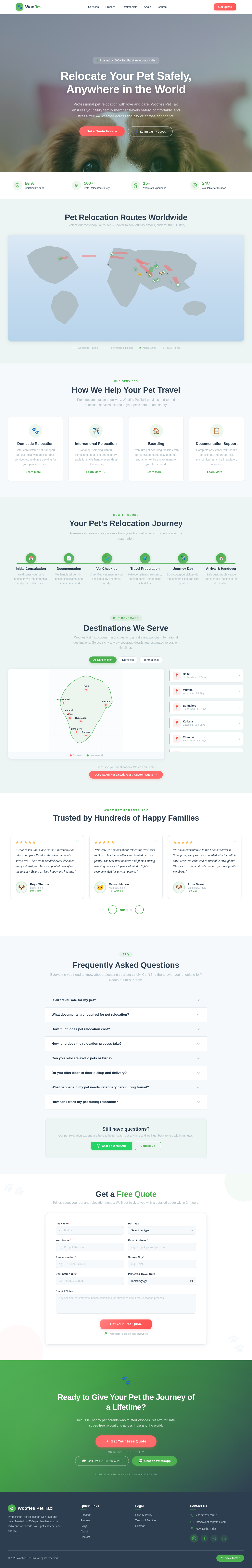 Landing design preview