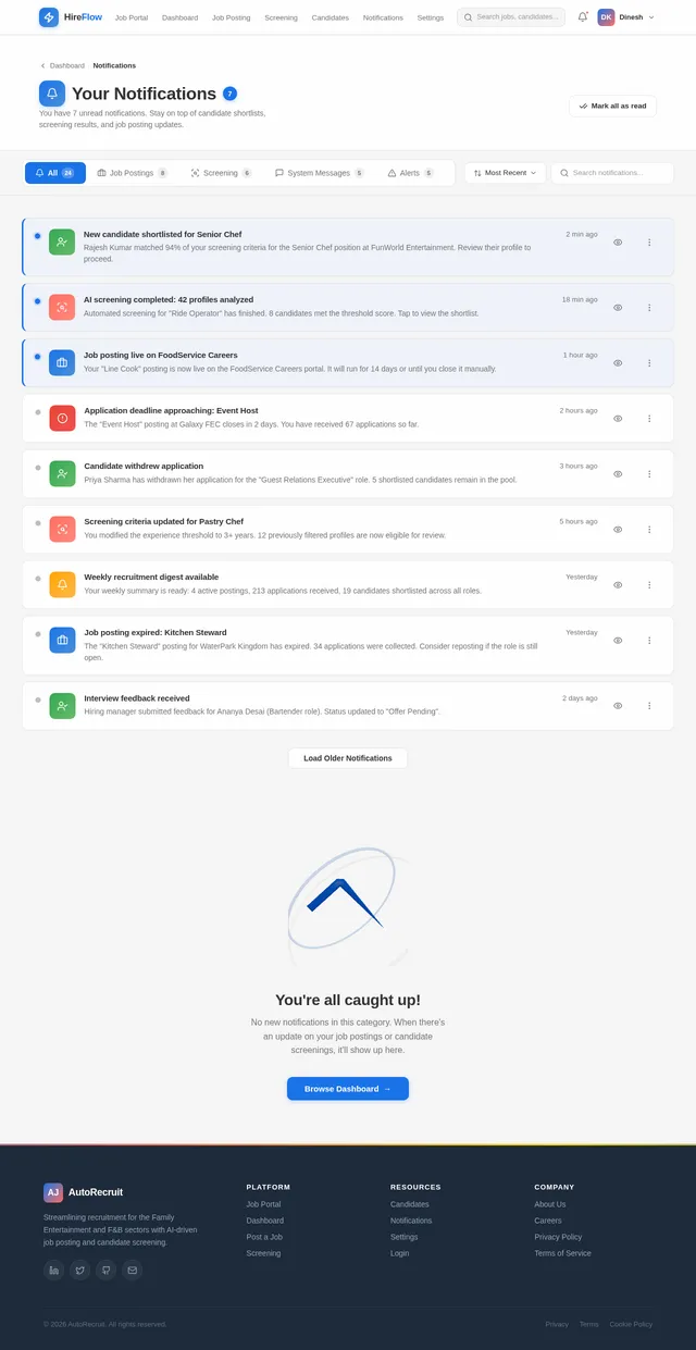 Notifications
