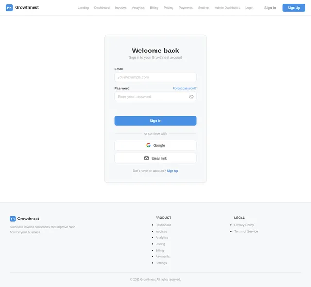 Login
