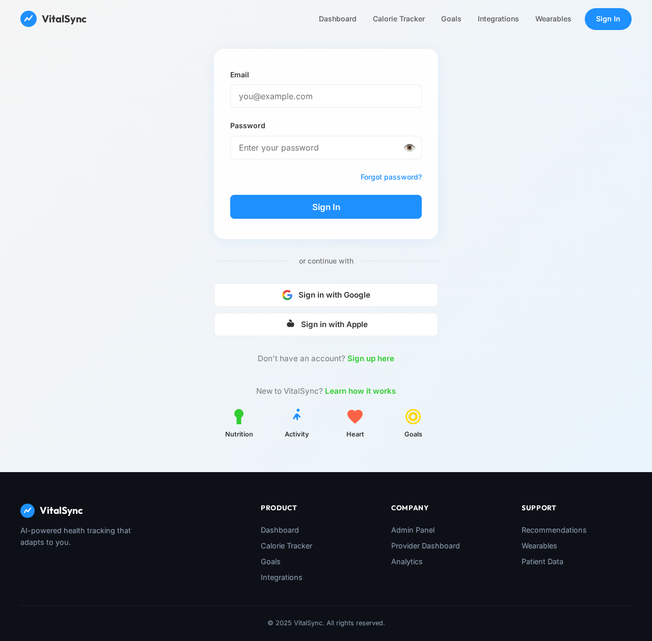 Login design preview