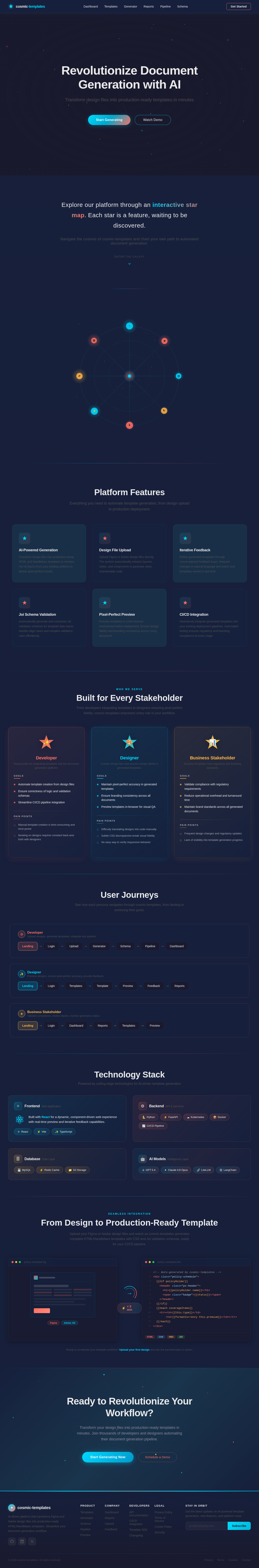Landing design preview