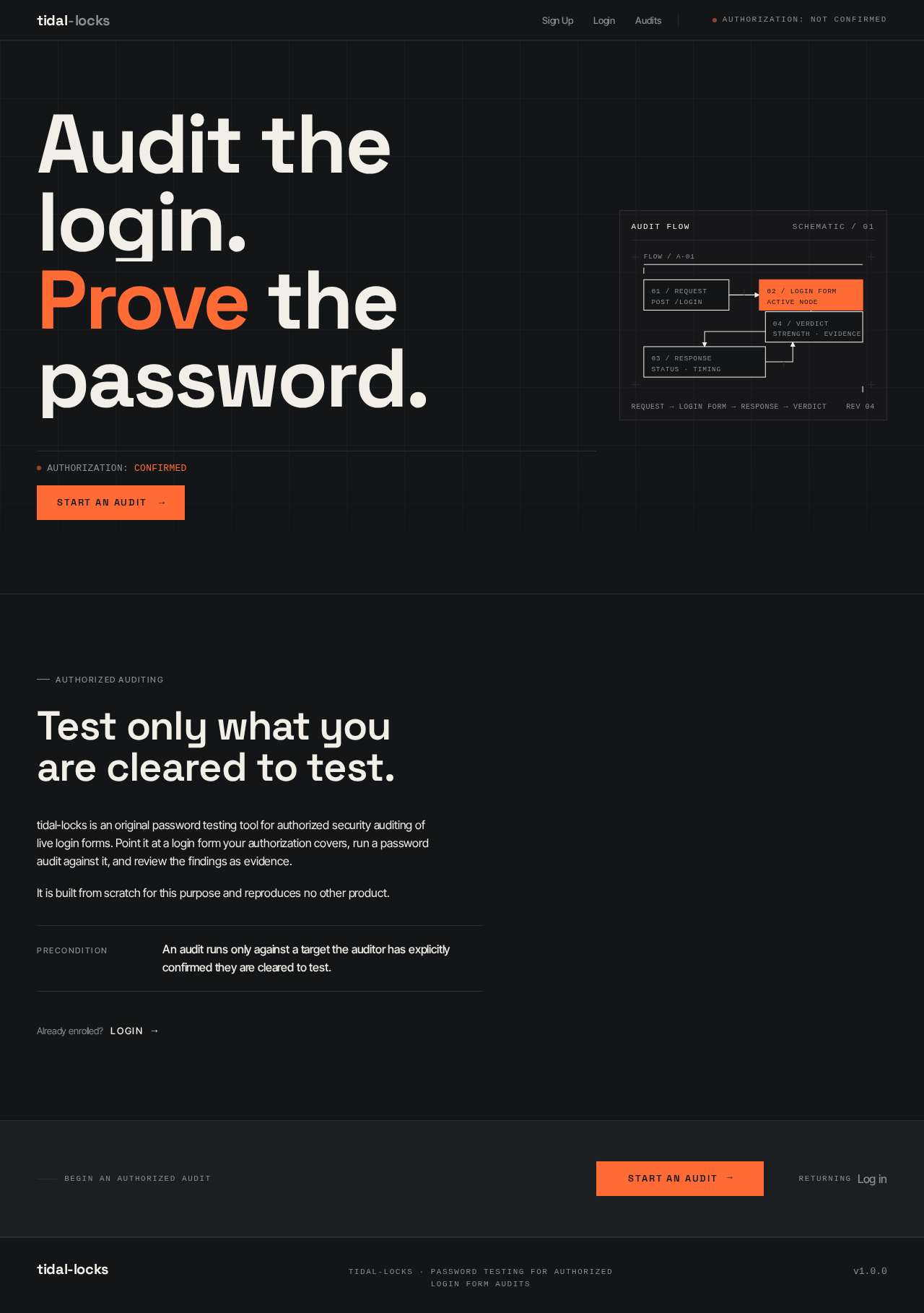 Landing design preview