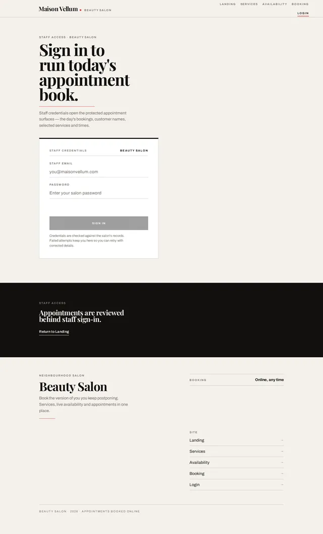 Login