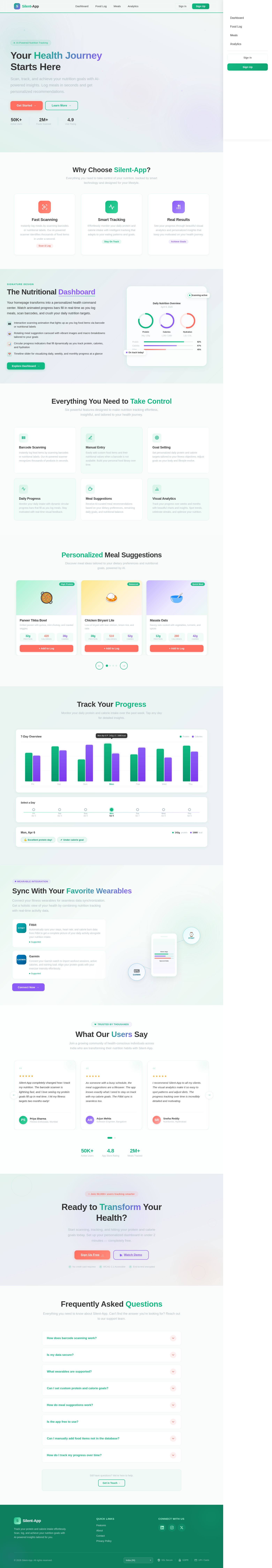 Landing design preview