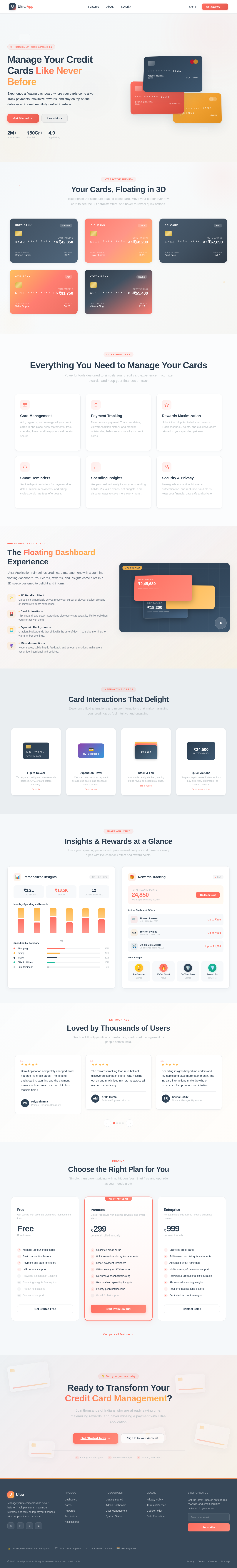 Landing design preview