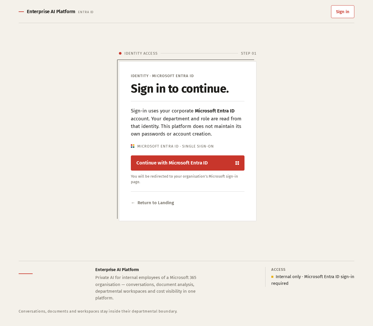 Login design preview