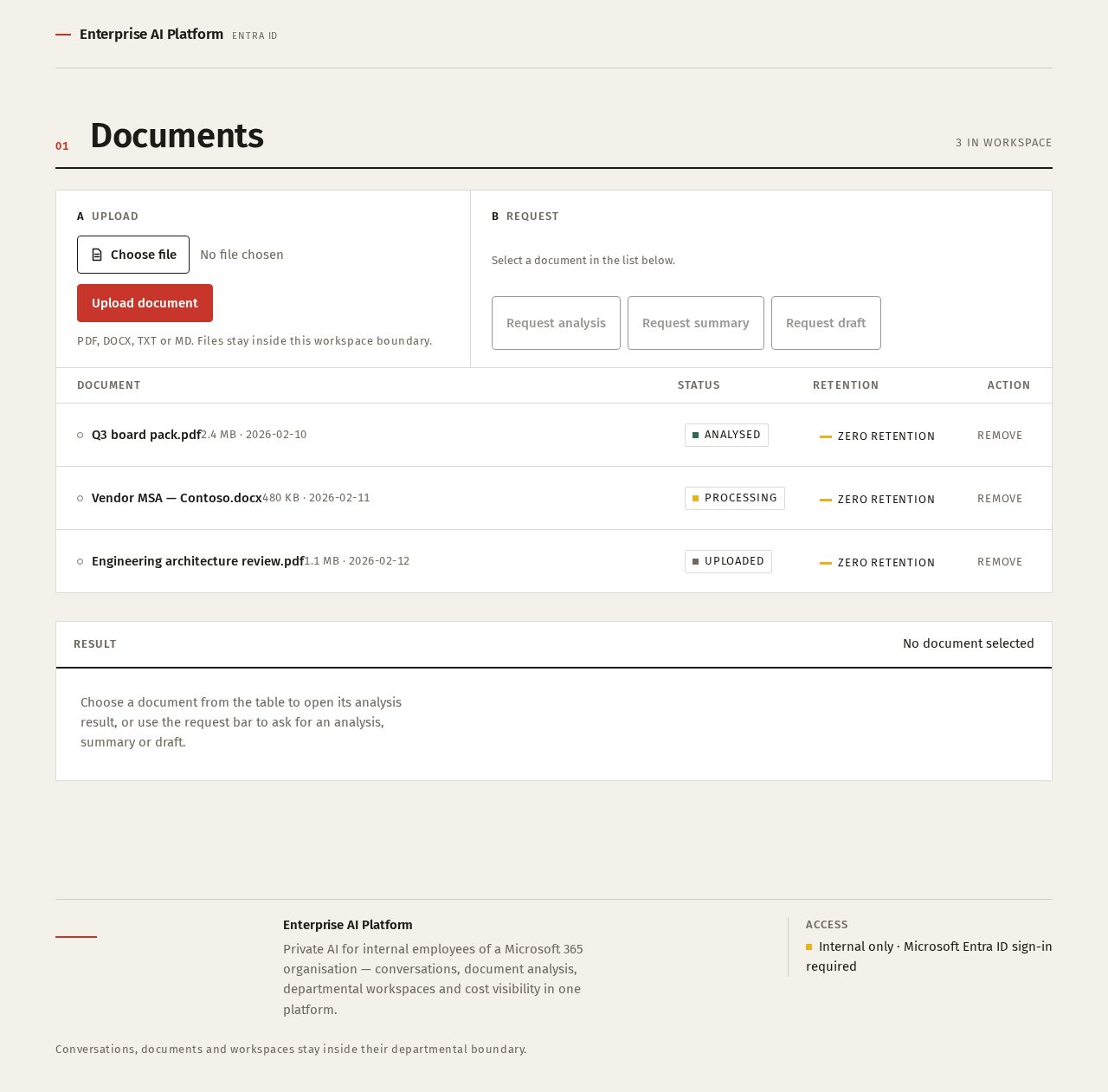 Documents design preview
