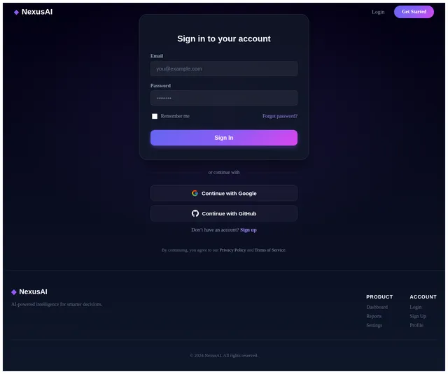 Login