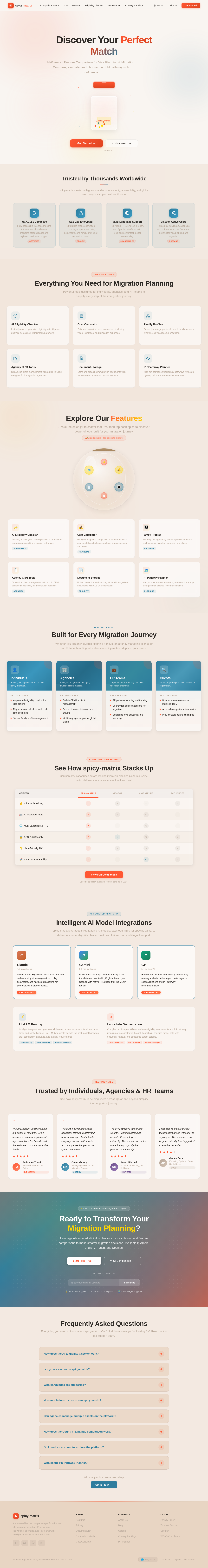 Landing design preview