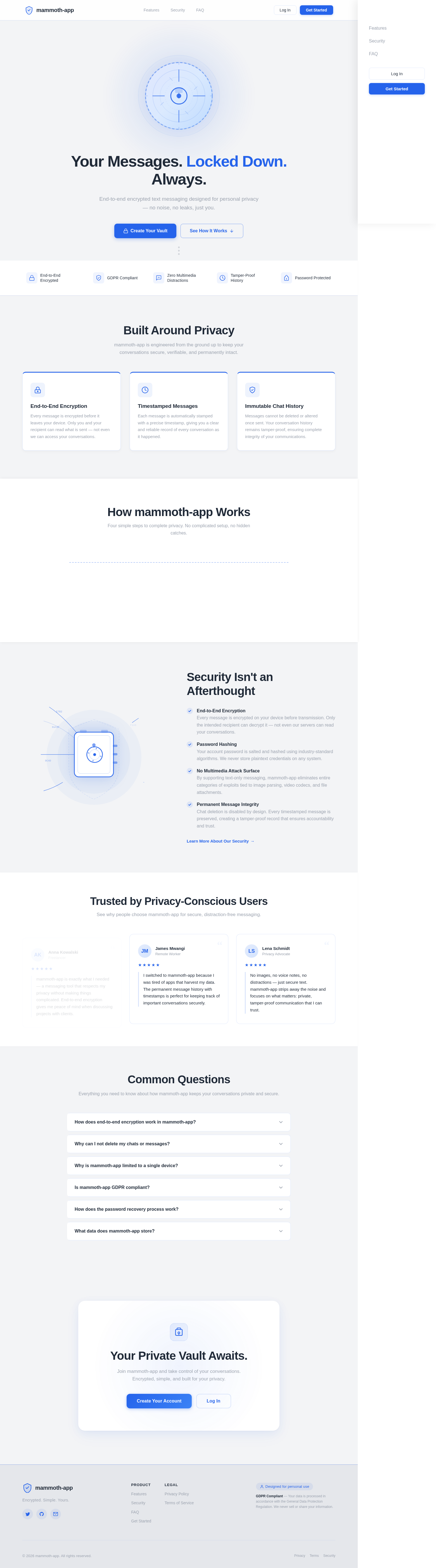Landing design preview