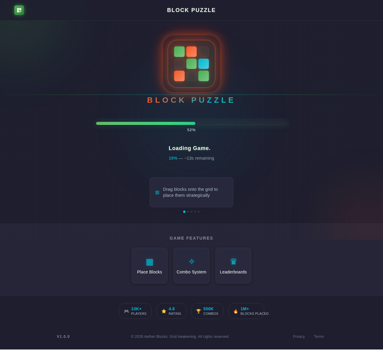 Loading design preview