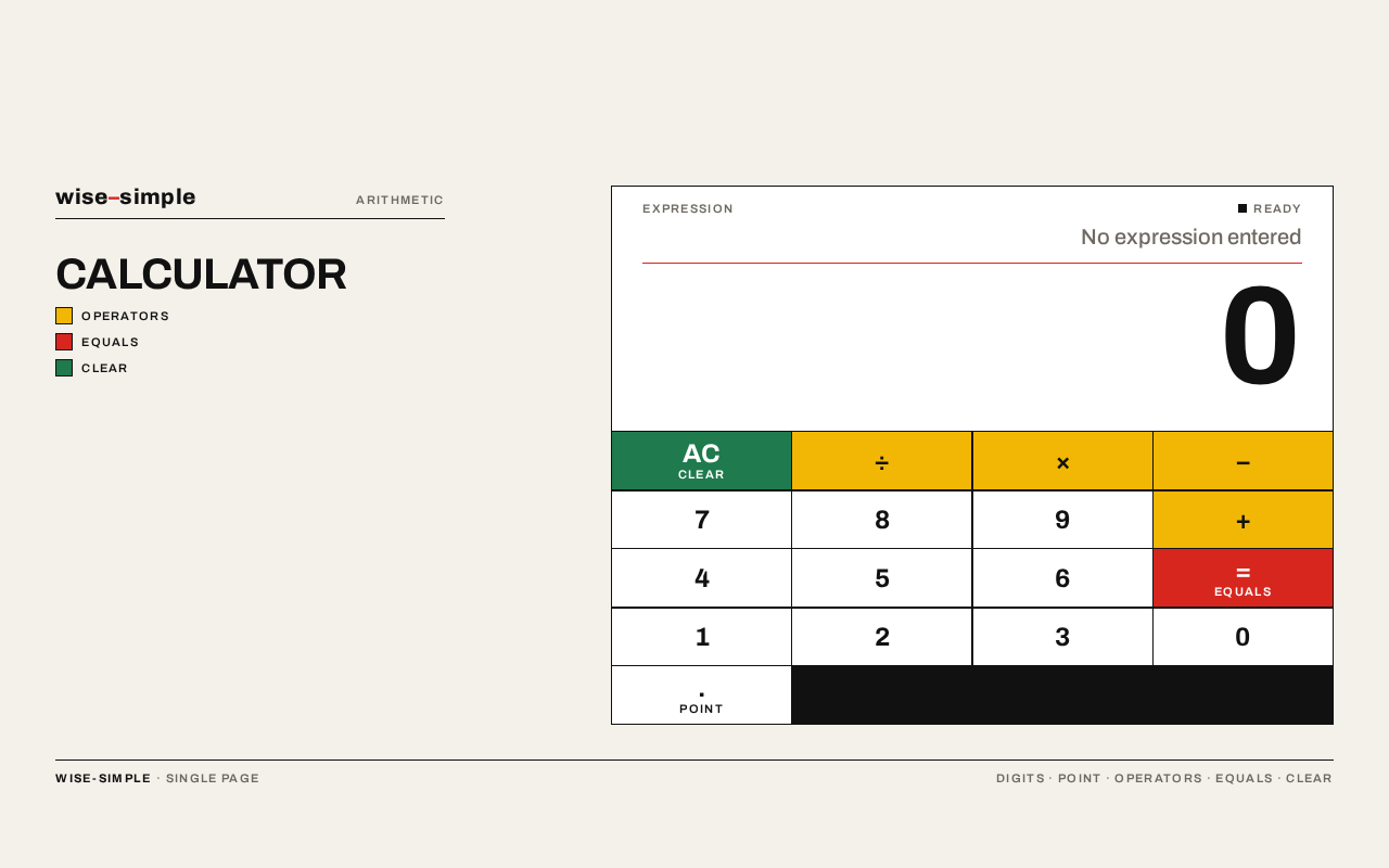 Calculator design preview