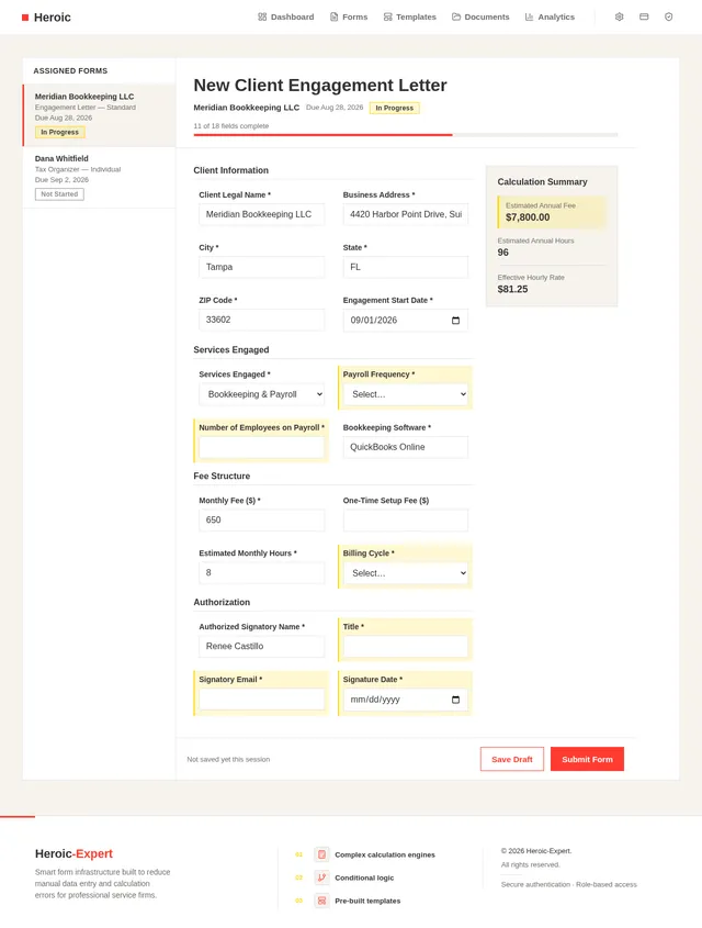 Form Fill