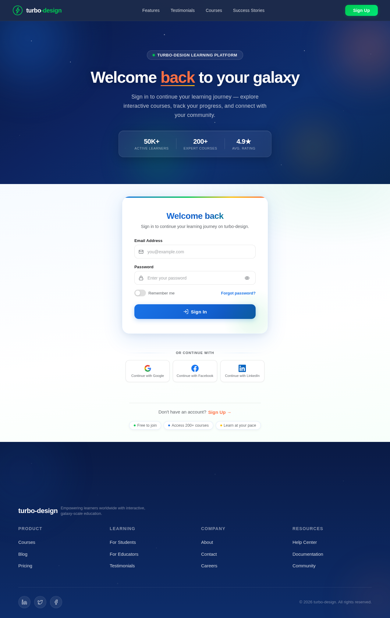 Login design preview
