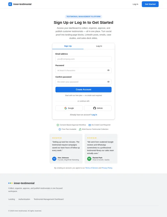 Authentication