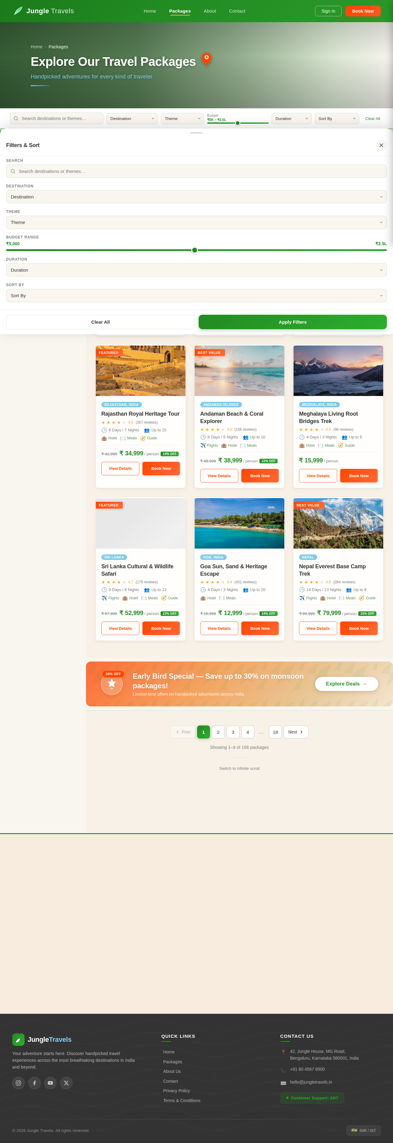 Packages design preview