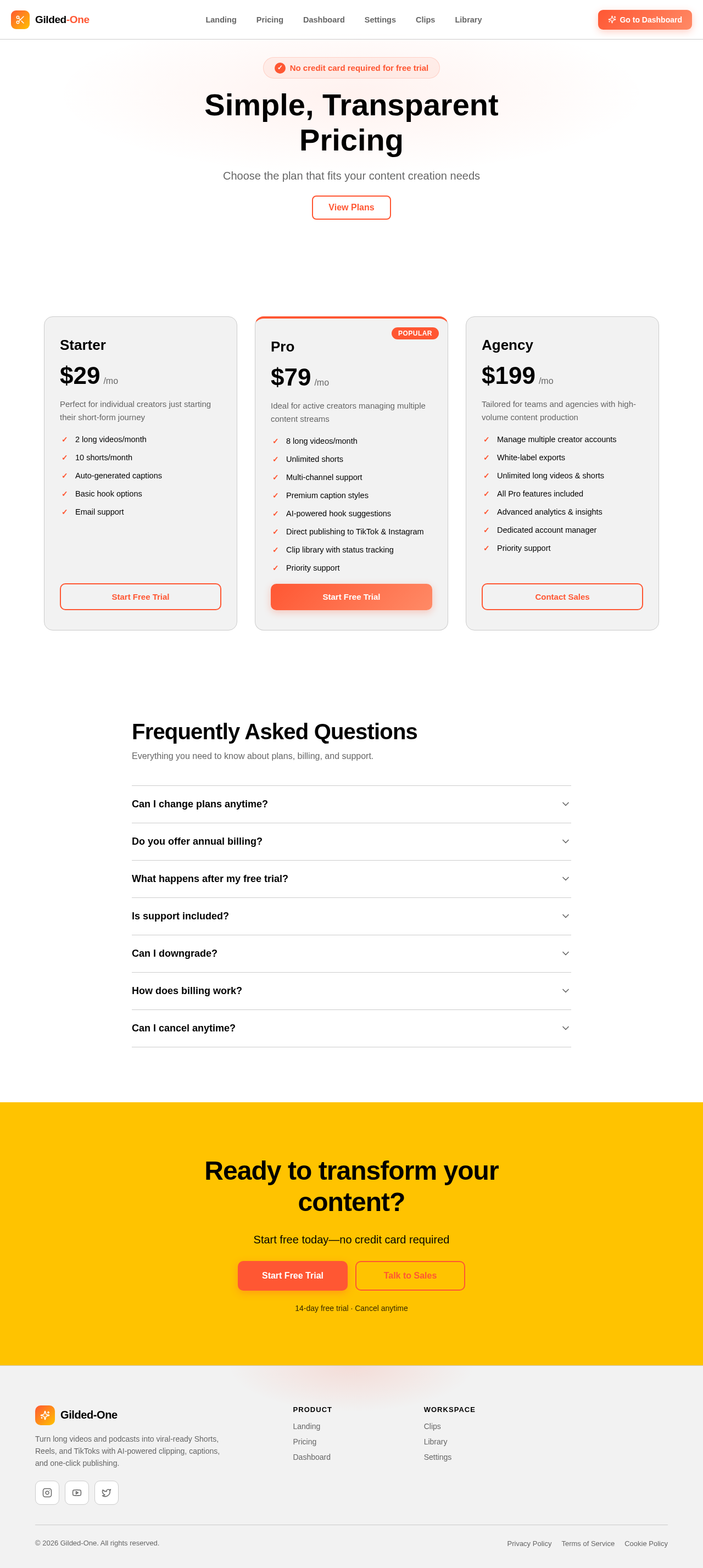 Pricing design preview