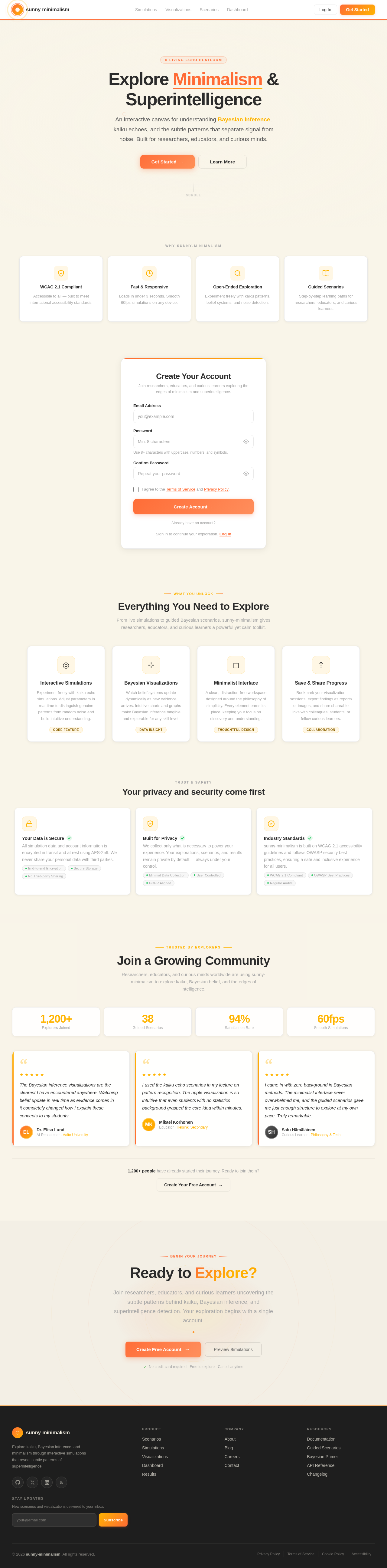 Signup design preview