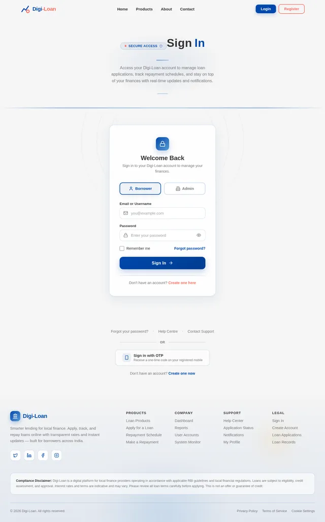 Login