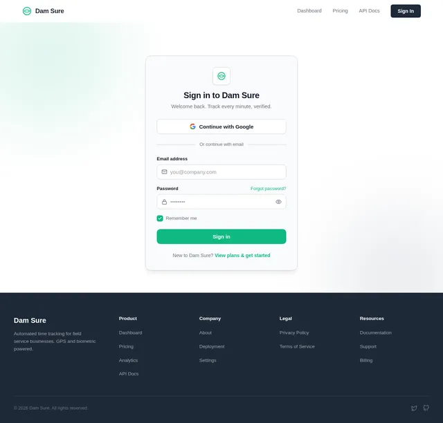 Login