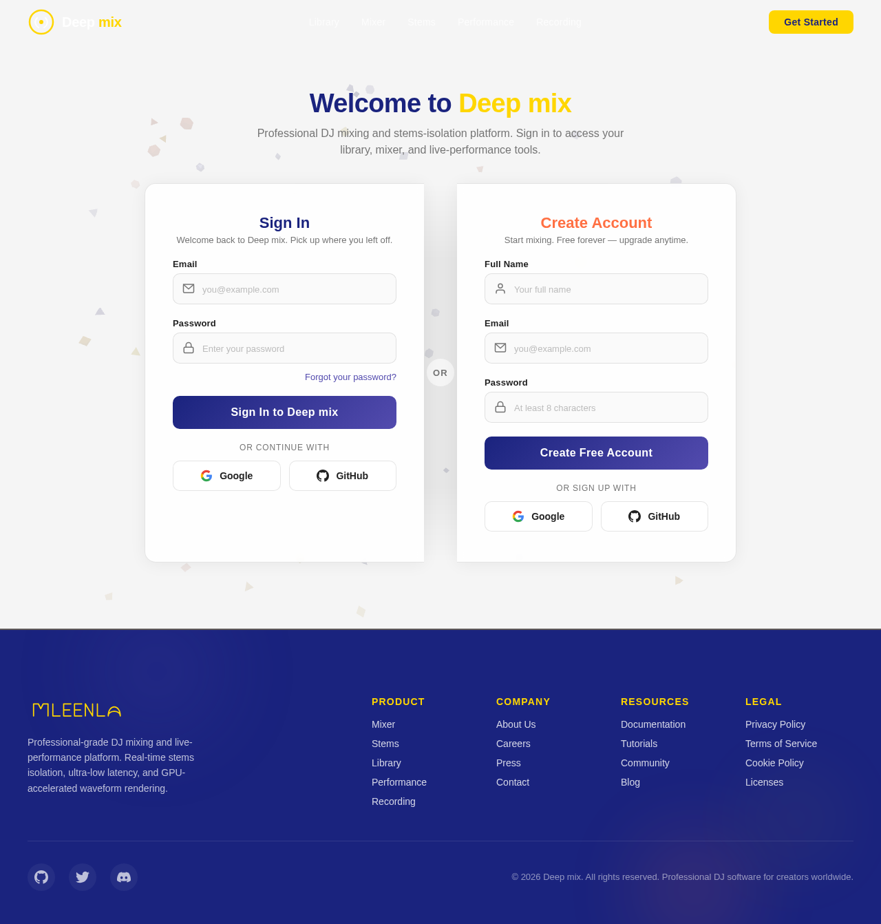 Login design preview