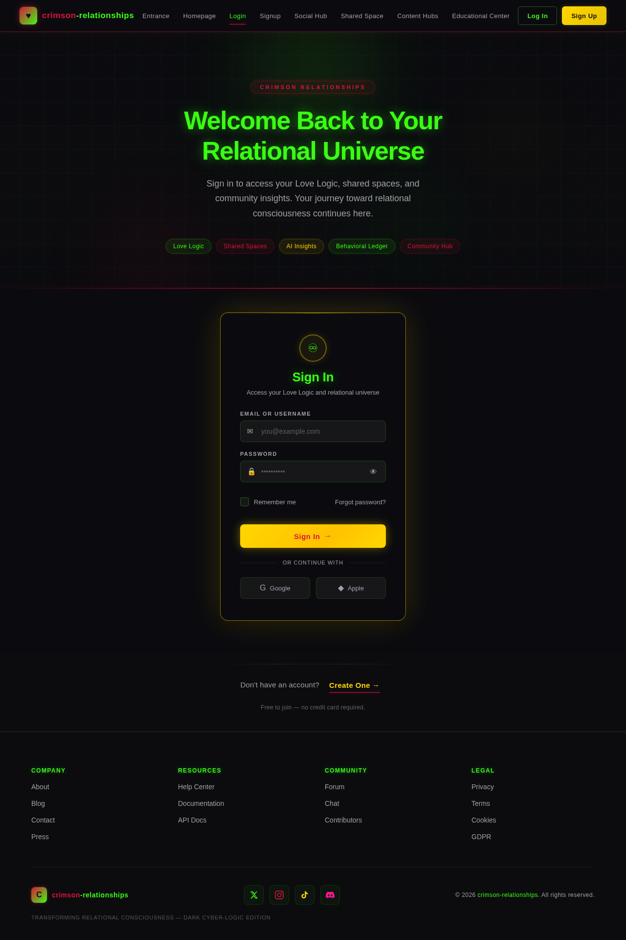 Login design preview