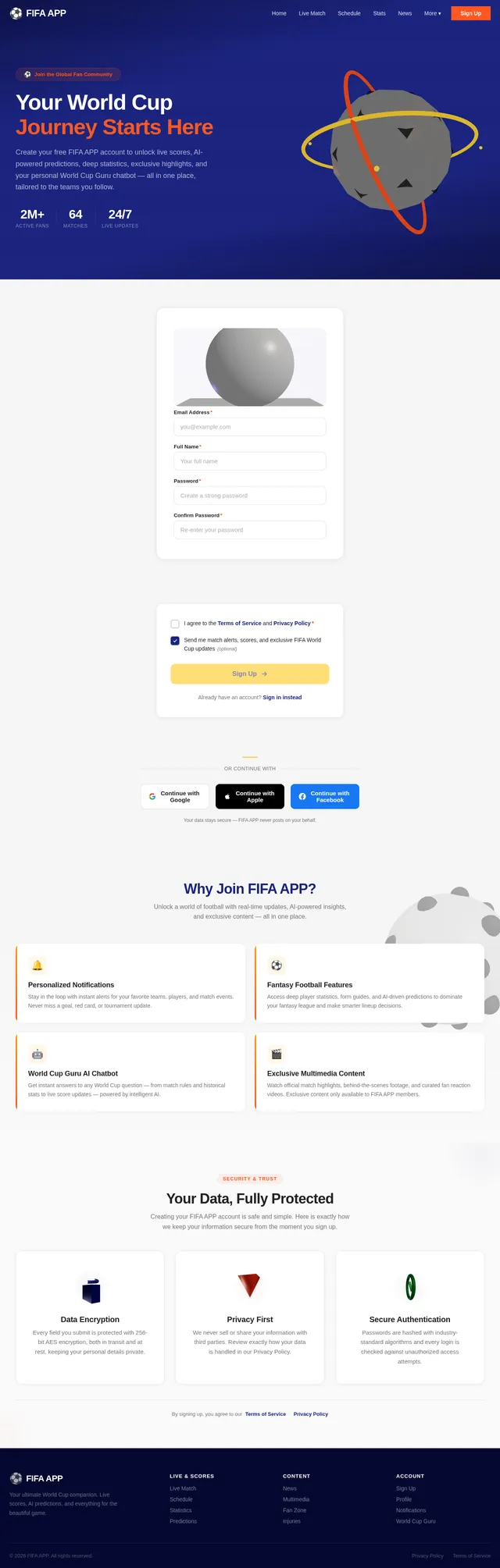 Signup