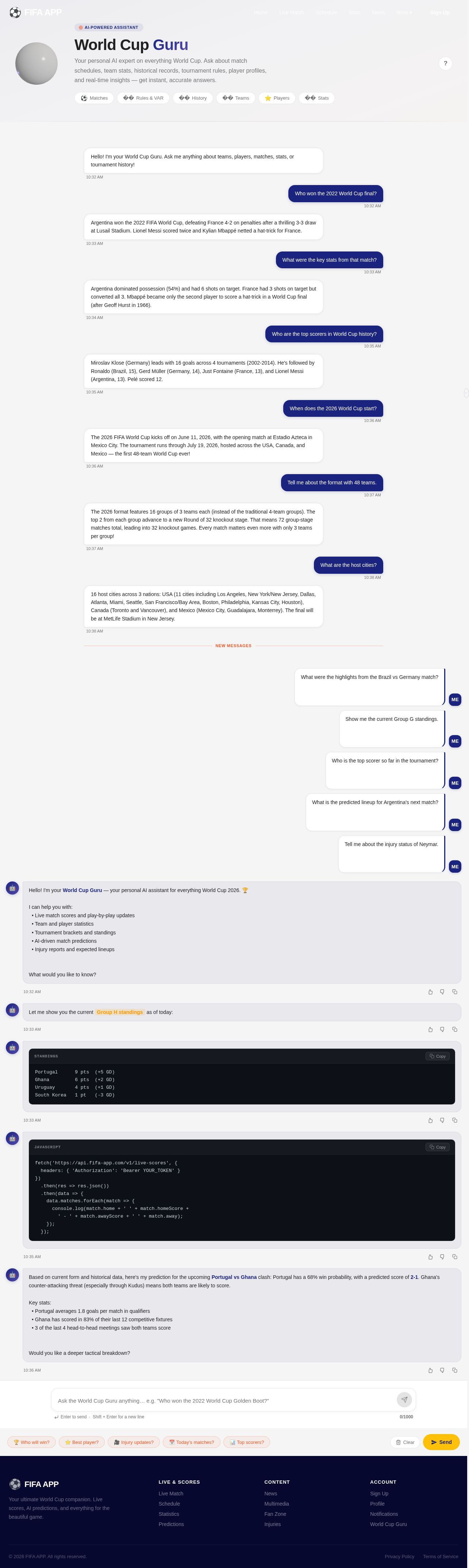 Chatbot design preview
